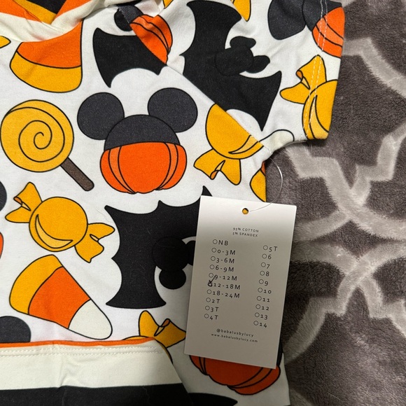 Brand new handmade long all with hood! Mickey Halloween - Picture 4 of 4